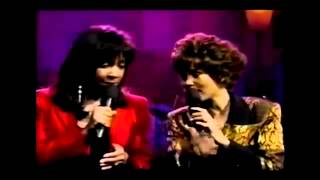 Whitney Houston & Natalie Cole - Bridge Over Troubled Water - Big Break 1990 FULL VERSION