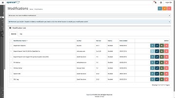 Opencart 2 Module SQL Logger