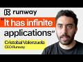 Runway CEO Cristobal Valenzuela is simulating the world