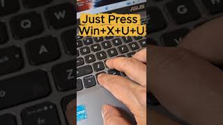 PC Shutdown in 1 Second! ⚡ Fastest Keyboard Shortcut Trick #pctips #challenge #shorts
