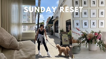 Sunday Reset | planning, meal prep, Trader Joe