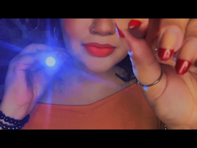 ASMR Tracing your face, whispers