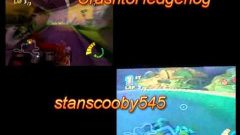 CtoH versus stanscooby545-Crash Tag Team Racing Race to beat Happily Ever Faster Part 1