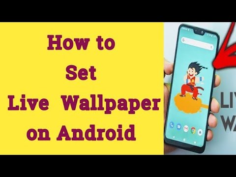 how to set live wallpaper on Android | how to enable live wallpaper on ...
