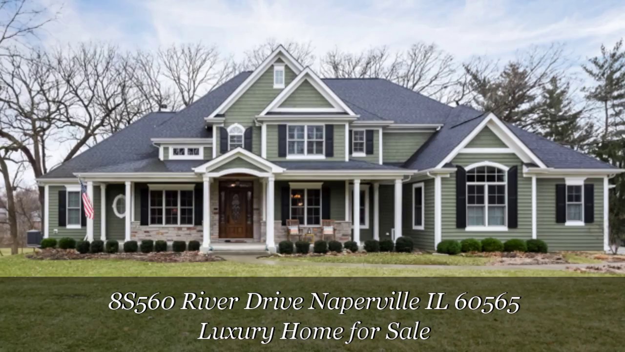 8S560 River Drive Naperville IL 60565 Luxury Home for Sale YouTube