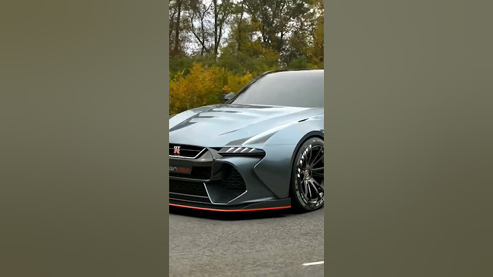 New 2024 Nissan GTR R36