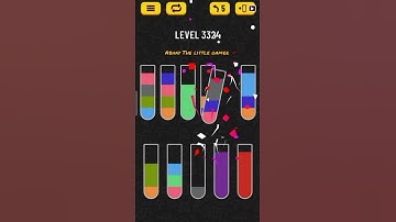 Water sort puzzle level 3324