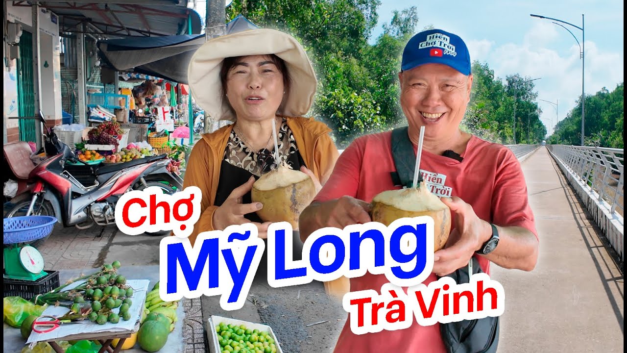 Khám phá Chợ MỸ LONG Trà Vinh – Chợ Cửa Biển Miền Tây Đầy Hải Sản