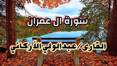 سورة ال عمران القارئ عبدالولي الأركاني بدون اعلانات