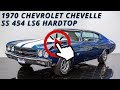Fathom Blue, 1970 Chevrolet #ChevelleSS 454 LS6 [For Sale]