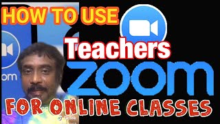 HOW TO USE ZOOM /TEACHERS FOR ONLINE CLASSES/ ZOOM IN MOBILE /TAMIL screenshot 4