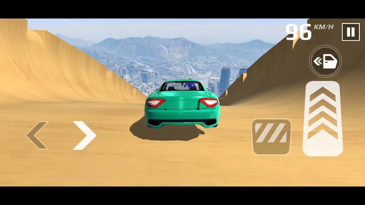 Car Stunt Gameplay Video #shorts ||Car crash 4 || - YouTube