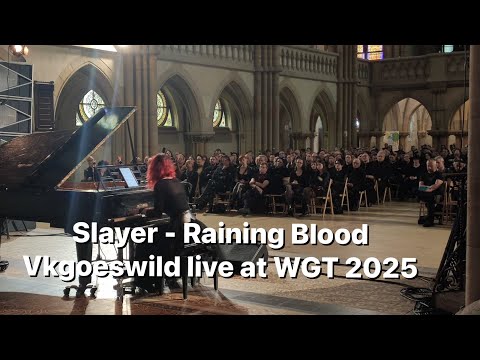 Live at WGT goth festival 2025 - Slayer - Raining Blood | Vkgoeswild