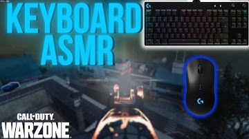Keyboard Tapping ASMR || Call of Duty WARZONE Resurgence 🎧 (Satisfying Mouse Clicks & Keyboard Taps)