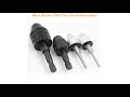 Slide 1pc 6.35mm Quick Change Keyless Drill Bit Chuck Hex Shank Adapter Converter Tool
