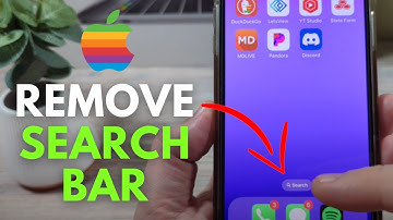 How to Remove Search Bar from Home Screen on iPhone (Tutorial)