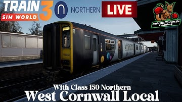 Train Sim World 3 LIVE | West Cornwall Local With Class 150 Northern 11:30am Service | 13/1/23