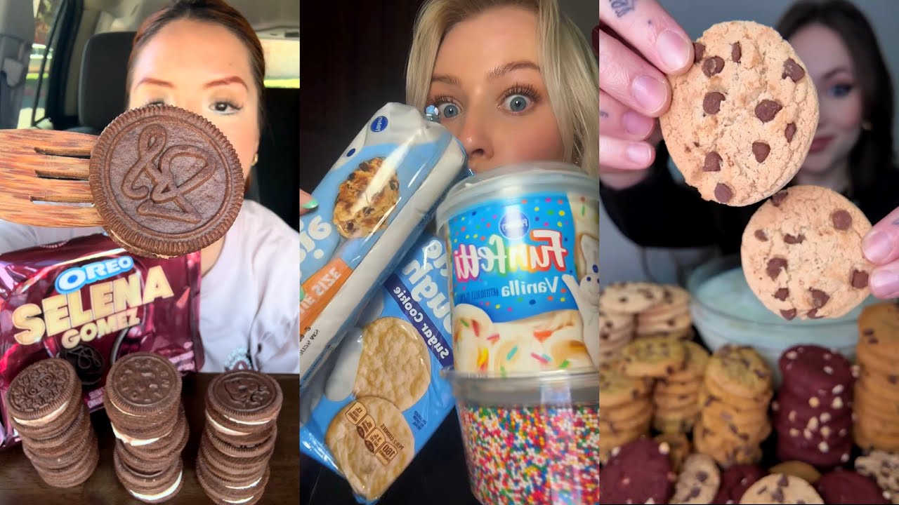 TIKTOK Cookie Dough & Cookie Mukbang Compilation!