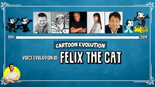 Voice Evolution of FELIX THE CAT  100 Years Compared & Explained | CARTOON EVOLUTION