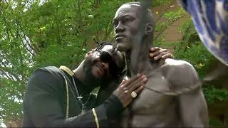 Deontay Wilder Statue Unveiled In Tuscaloosa