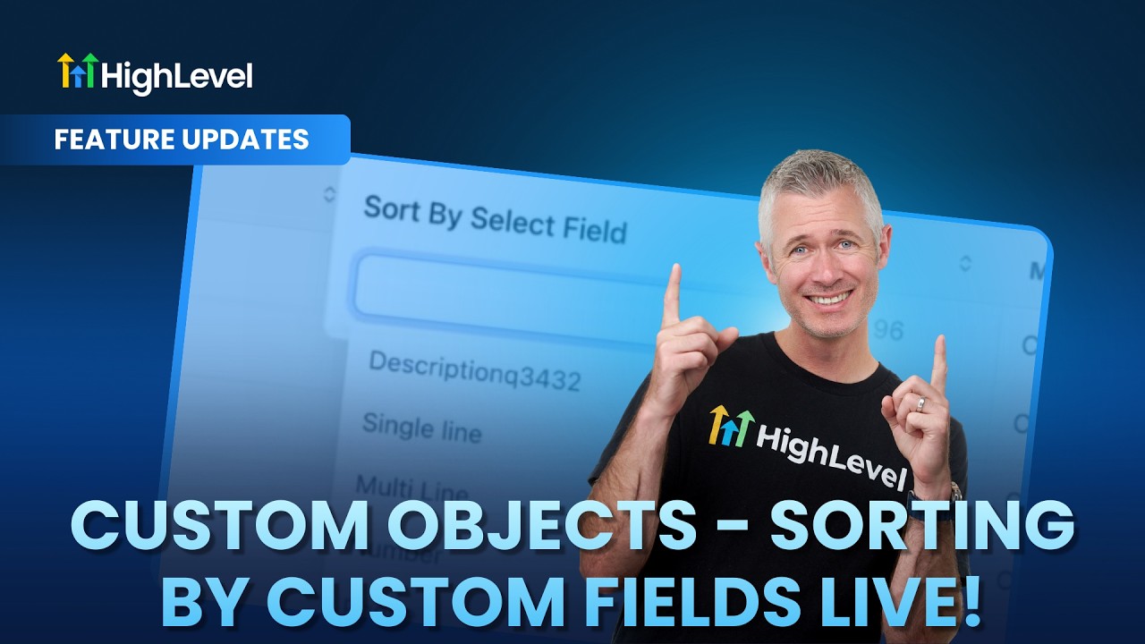 Custom Objects - Sorting by Custom Fields Live! - YouTube