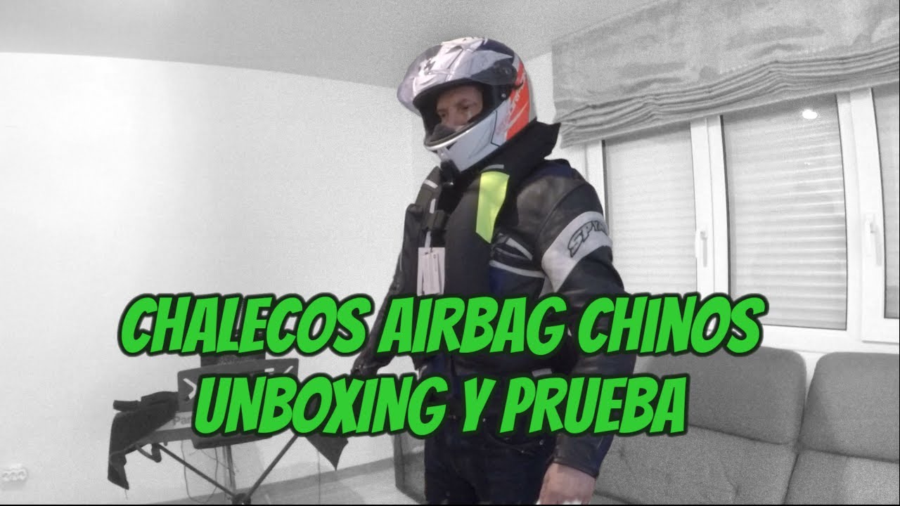 Airbag para Moto Chino Fuangiu: Review completo y prueba 