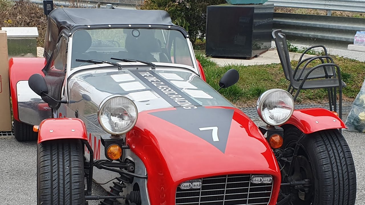Caterham Seven 160 Exhaust Sound YouTube