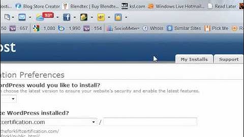 Step 4 - Installing blog using bluehost simple scripts - Top Wordpress Plugins