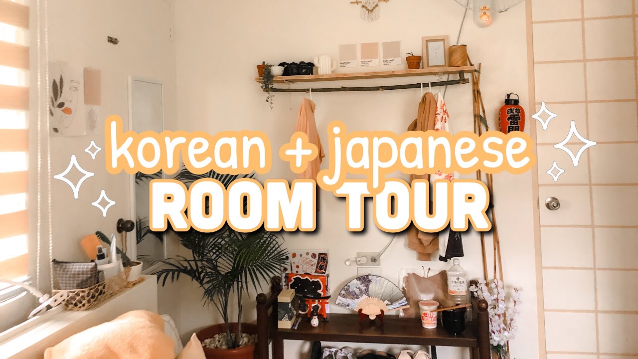 natural, cozy, aesthetic room tour (korean&japanese room) | liana rose ...