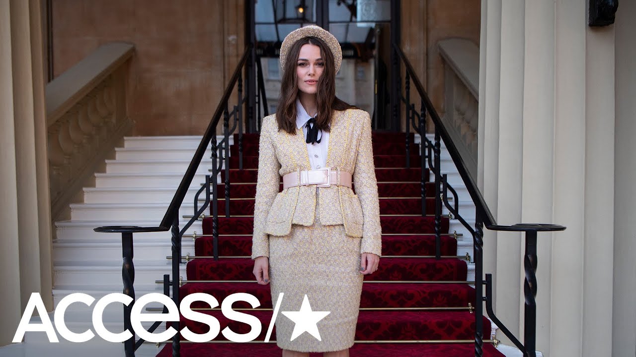 Keira Knightley Looks Dapper As She's Honored With OBE At Buckingham Palace | Access