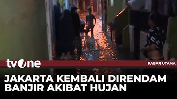 Hujan Terus Menerus, Jakarta Dikepung Banjir | Kabar Utama tvOne