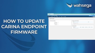 How To Update Carina Endpoint Firmware