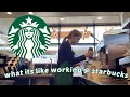 come to work with me at Starbucks // what it’s like working at Starbucks