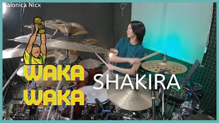  World Cup Song - Waka Waka (This Time for Africa) - Shakira || Drum Cover by KALONICA NICX