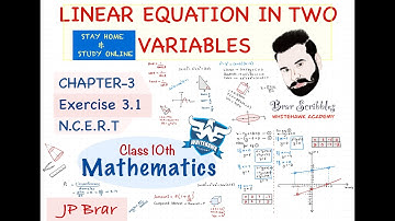 Linear Equation in two variables | Exercise 3.1 Chapter-3 NCERT in Punjabi | Mathematics Class 10