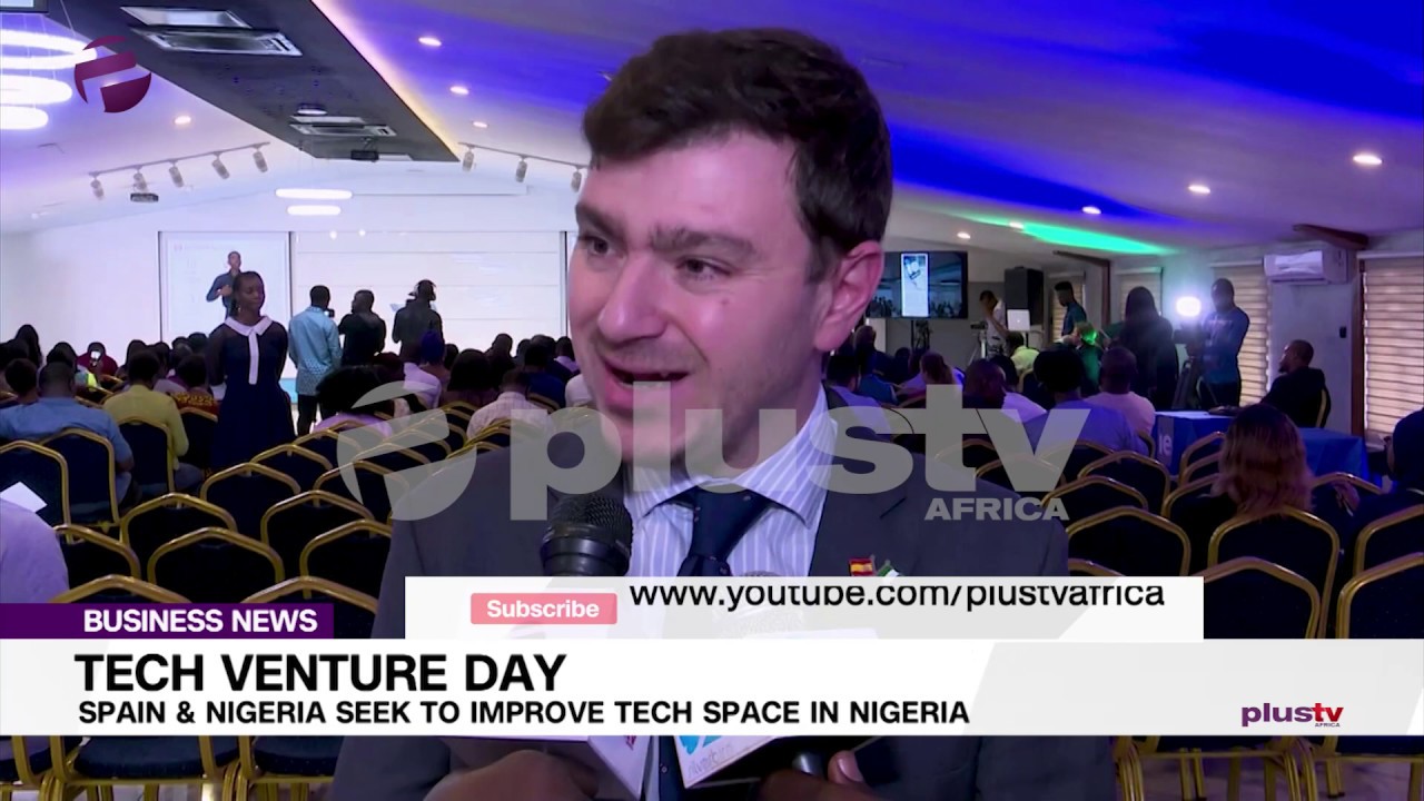newspaper mockup Spain and Nigeria Team Up For Technology