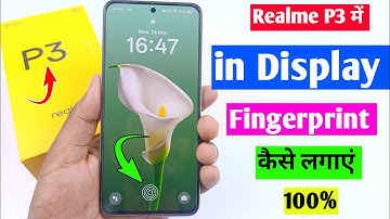 Realme P3 5g display fingerprint setting | Realme P3 5g me display fingerprint lock kaise lagaye