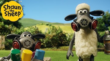 Sheep or Banksy? 🐑 Shaun the Sheep 🐑  - Cartoons for Kids 🐑 Full Episodes Compilation [1 hour]