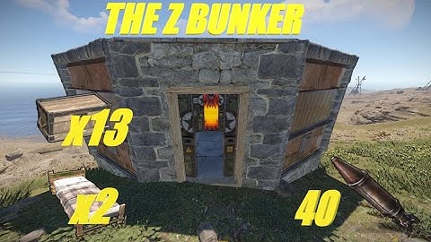 Rust The Z Bunker Powerful starter or hidden chad base 2022