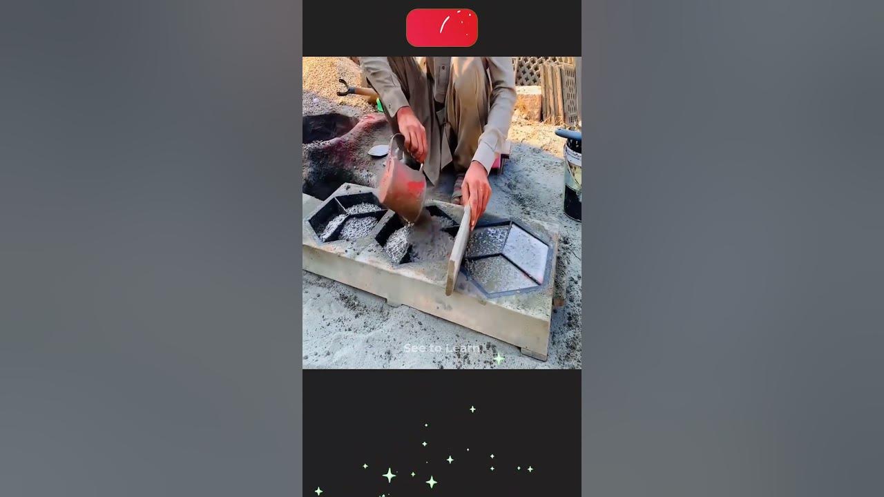 Tuff Tiles making process with Amazing Skills shorts YouTube