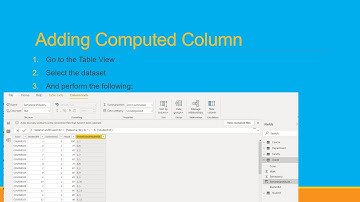 Part 10   Power BI in Amharic Language  Computed Column