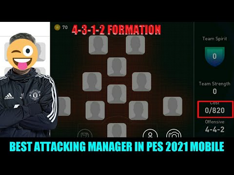 4 3 1 2 Formation In Pes 21 Mobile J Canto Manager Review Pes Rookie Youtube