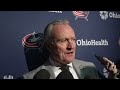 Head Coach Dean Evason, Kirill Marchenko and Dante Fabbro: CBJ @ CAR | Postgame Media