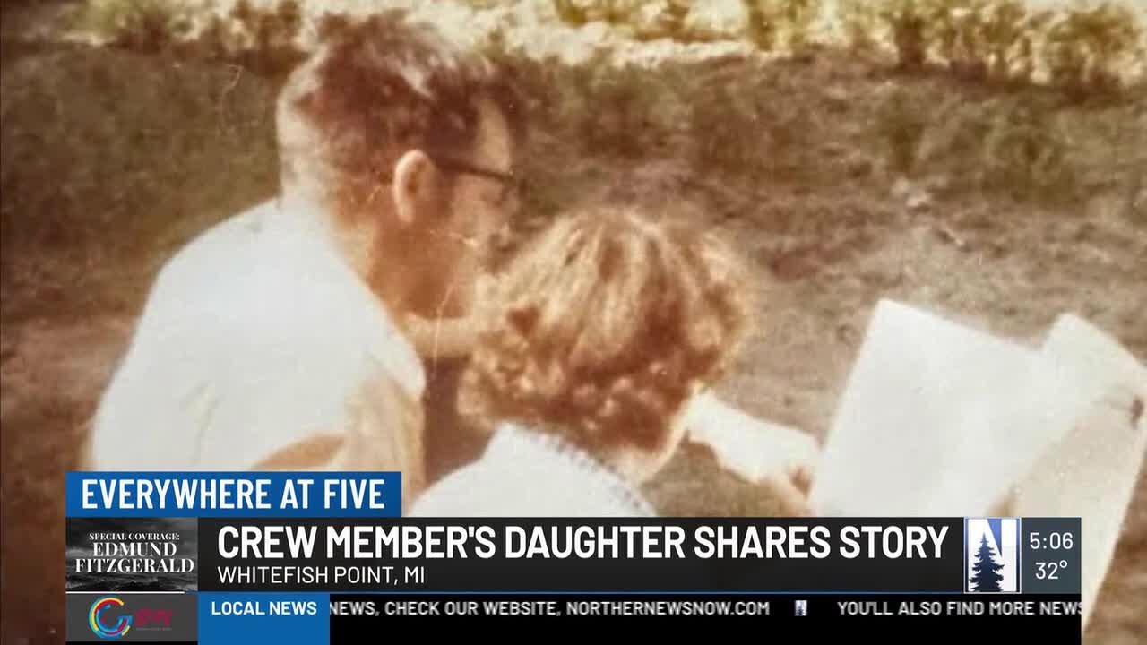 Daughter reflects on Dad’s life ahead of 50th Anniversary of Edmund Fitzgerald