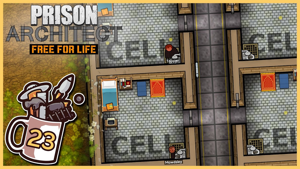 Death Row Filling Up Prison Architect Free For Life 23 YouTube 