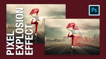 Create an attractive Pixel Explosion effect in Photoshop