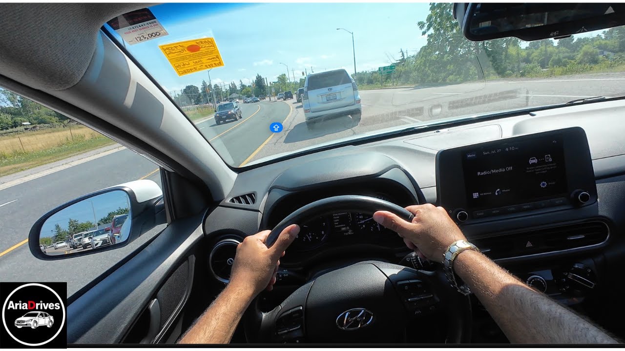 2022 Hyundai Kona Preferred – Silent POV Drive - YouTube