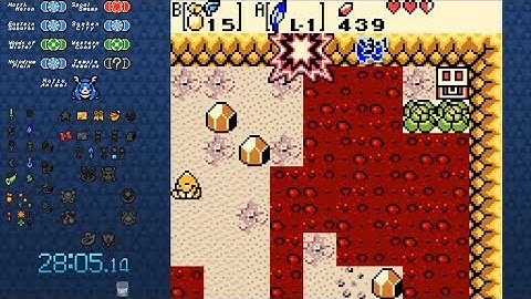 Oracle of Seasons Randomizer ~ Weekly Race ~ Bomb jumping to victory