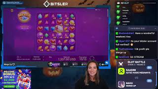 Кадр из ролика «⚔️Community Slot Battles🏆25$ for the Winners🎁25x25 Freespins Giveaway💰Exclusive Welcome Offer 200…»