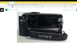 filmadoras baratas e boas sony hdr-cx115